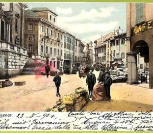 af5269 - SWITZERLAND Schweitz - Ansichtskarten VINTAGE POSTCARD -Bellinzona-1904
