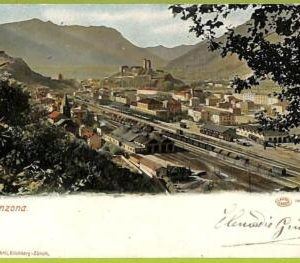 af5271 - SWITZERLAND Schweitz - Ansichtskarten VINTAGE POSTCARD -Bellinzona-1905