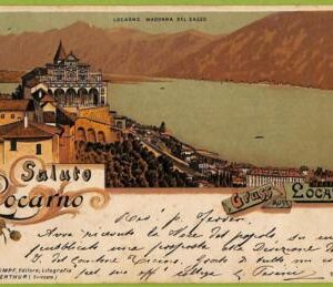 af5343 - SWITZERLAND  - Ansichtskarten VINTAGE POSTCARD - Gruss aus Locarno