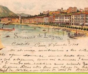 af5561 - SWITZERLAND Schweiz - Ansichtskarten VINTAGE POSTCARD - Lugano - 1901