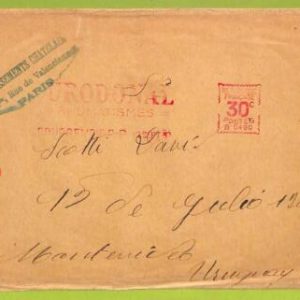 af9565 - FRANCE - POSTAL HISTORY - Cover - 1930, MEDICINE