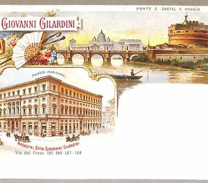 ab0474 - CARTOLINA D'EPOCA - ROMA Città : Palazzo Marignoli