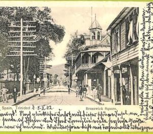 af3888 - SPAIN - VINTAGE POSTCARD - Port of Spain, TRINIDAD