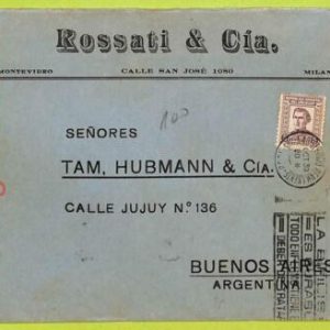 af9676 - URUGUAY - POSTAL HISTORY -  Cover - MEDICINE