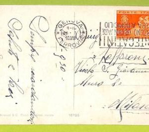 af9629 - ITALY - POSTAL HISTORY - Postcard - 1930, MEDICINE