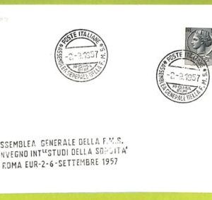 af9632 - ITALY - POSTAL HISTORY - Cover  1957,  MEDICINE