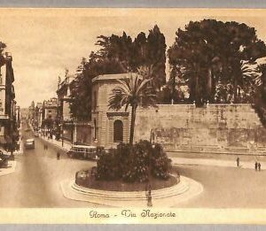 ab0111 - VINTAGE POSTCARD - ROME City: Via Nazionale