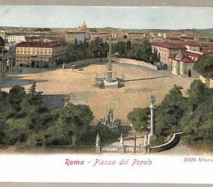 ab0064 - VINTAGE POSTCARD - ROME City: Piazza del Popolo