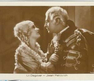 61930 - VINTAGE POSTCARD - CINEMA, Lil Dagover and Jwan Petrovich