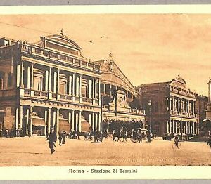 ab0054 - VINTAGE POSTCARD - ROME City: Termini station