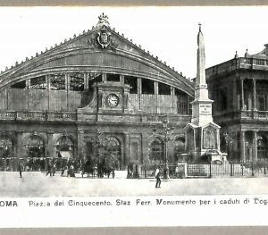 ab0099 - VINTAGE POSTCARD - ROME City: Piazza dei Cinquecento