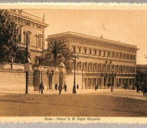 ab0139 - VINTAGE POSTCARD - ROME City: Palazzo SM Regina Margherita