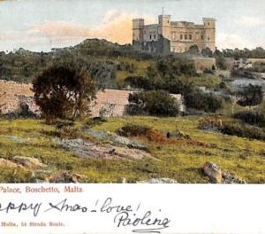 ac0166 - Ansichtskarten VINTAGE POSTCARD - MALTA  -  Verdala Palace  - 1904
