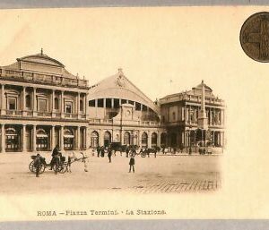 ab0129 - VINTAGE POSTCARD - ROME City: Piazza Termini