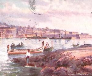 ac0174 - Ansichtskarten VINTAGE POSTCARD - MALTA  -  Illustrated OILETTE - 1907