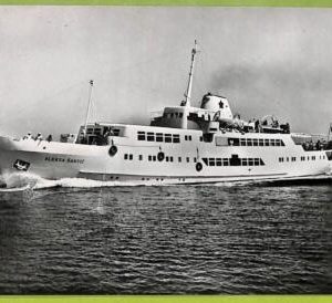 af7313 - VINTAGE POSTCARD Ansichtskarten - Jugoslavia -SHIP "Aleksa Santic" NAVI