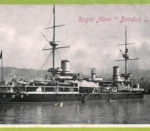 af7310 - ITALY - VINTAGE POSTCARD Ansichtskarten - Royal SHIP "DANDOLO"  NAVI