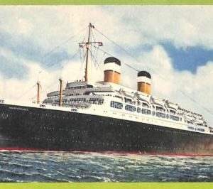 af7309  - VINTAGE POSTCARD Ansichtskarten -   SHIP "INDEPENDENCE" NAVI