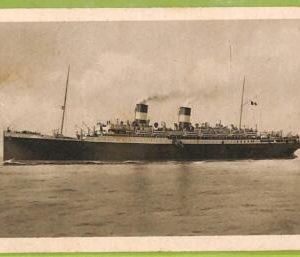 af7303 - ITALY - VINTAGE POSTCARD Ansichtskarten - SHIP "ROMA" NAVI