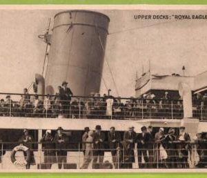 af7296 - VINTAGE POSTCARD Ansichtskarten -  SHIP "Royal Eagle" NAVI