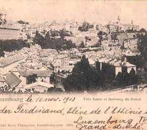 ac0160  - Ansichtskarten VINTAGE POSTCARD - LUXEMBOURG  - Luxembourg - 1903