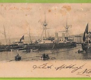 af7242 - VINTAGE POSTCARD  Ansichtskarten - 1989 - SHIP R.Marina Italiana "ETNA"