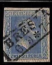 94907 6cB - Germany PRUSSIA Prussen - STAMPS - Michel #  11 - very fine USED