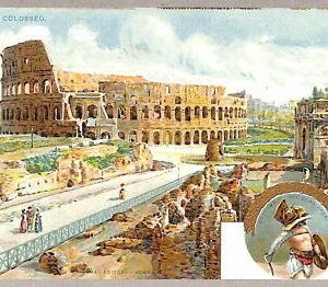 ab0146 - VINTAGE POSTCARD - ROME City: Colosseum