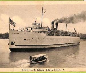 af7220 - CANADA - VINTAGE POSTCARD  Ansichtskarten  - SHIP  ONTARIO  NAVI