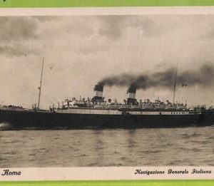 af7230 -  VINTAGE POSTCARD Ansichtskarten -  SHIP Navigazione Generale Italiana