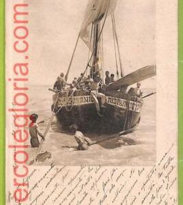af7229 - ITALY -  VINTAGE POSTCARD   - 1902 - FOGGIA!