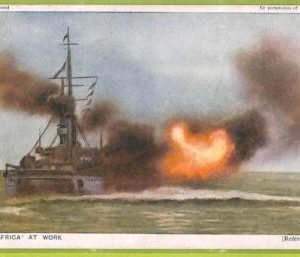af7278 - Italy-  VINTAGE POSTCARD Ansichtskarten-1918 - H.M.S. "Africa" SHIP