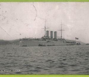 af7279  -  VINTAGE POSTCARD Ansichtskarten - 1912 - R.N.Regina Elena SHIP NAVI