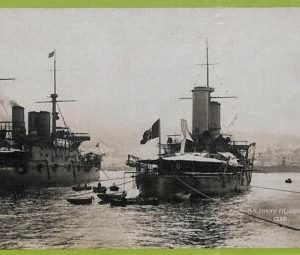 af7283 - Italy-  VINTAGE POSTCARD -1910 - R.N.Emmanuel Filiberto Ship NAVI