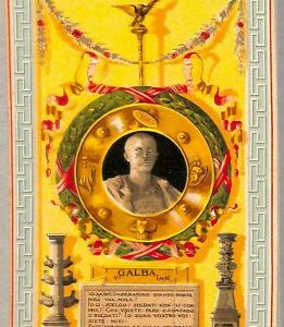 ab0077 - POSTAL VINTAGE - ROMA Ciudad: Galba