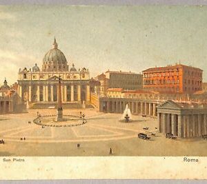 ab0108 - POSTAL VINTAGE - ROMA Ciudad: San Pietro
