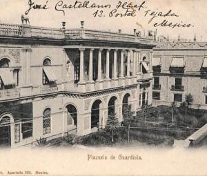 ac1720 - MEXICO -  Vintage Postcard - Plazuela de Guardiola - 1904