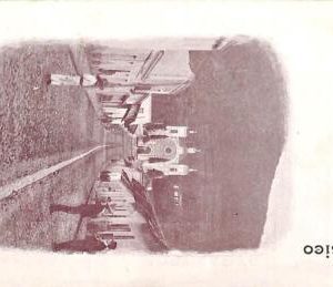 ac1723 - MEXICO -  Vintage Postcard -Calle del Calvario- Distrito de Fernancingo