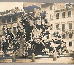 ab0027 - POSTAL VINTAGE - ROMA Ciudad: Fuente de los Cuatro Ríos