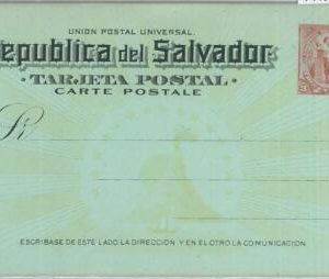 74468 - EL SALVADOR - POSTAL HISTORY - STATIONERY CARD 3 Centavos