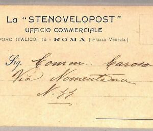 ab0162 - POSTAL VINTAGE - ROMA Ciudad