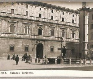 ab0043 - POSTAL VINTAGE - ROMA Ciudad: Palazzo Torlonla