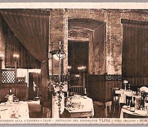 ab0500 - CARTOLINA D'EPOCA - ROMA Città : Ristorante Vlpia