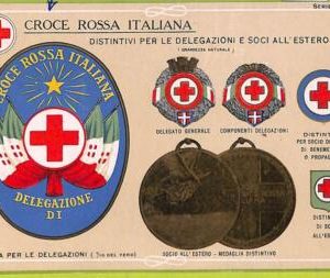 af6792  -   VINTAGE POSTCARD  Ansichtskarten -   Italy, RED CROSS