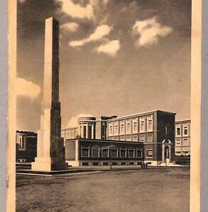 ab0510 - CARTOLINA D'EPOCA - ROMA Città : Il Foro Mussolini e il Monolito