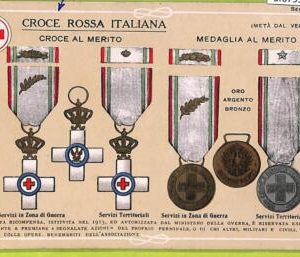 af6793  -   VINTAGE POSTCARD  Ansichtskarten -   Italy, RED CROSS