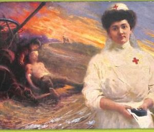 af6805 -   VINTAGE POSTCARD  Ansichtskarten - 1916 - RED CROSS Illustrated