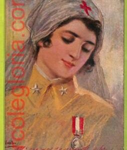 af6806 -   VINTAGE POSTCARD  Ansichtskarten - RED CROSS  Illustrated