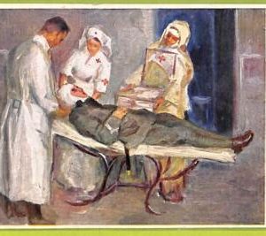 af6814 -   ITALY -  VINTAGE POSTCARD  Ansichtskarten -  RED CROSS  Illustrated