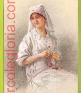 af6810 -    VINTAGE POSTCARD  Ansichtskarten -  RED CROSS  Illustrated